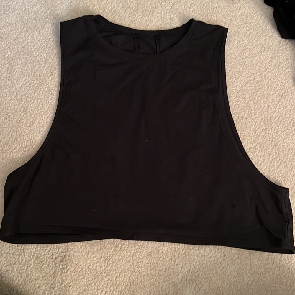 Workout crop top